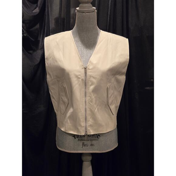 New without Tags Women's Massimo Dutti Calidad Zipper Vest, Size Small - Picture 1 of 7